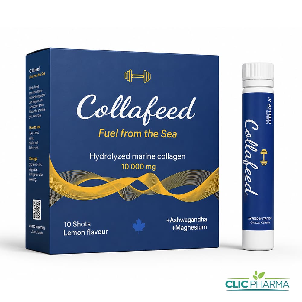 AYFEED COLLAFEED SPORT 10 SHOTS (BLEU)