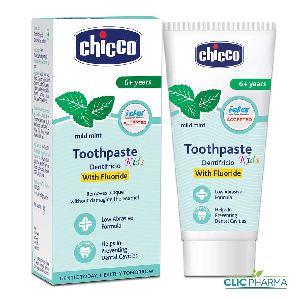 CHICCO DENTIFRICE MENTHE 6ANS+ 50ML