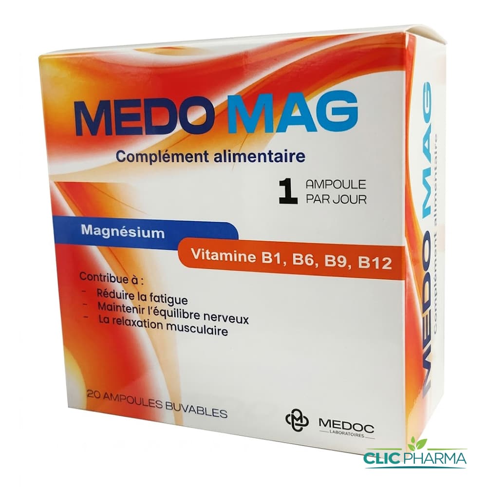 MEDOC MEDO MAG (20 AMPOULE DE 10ML)