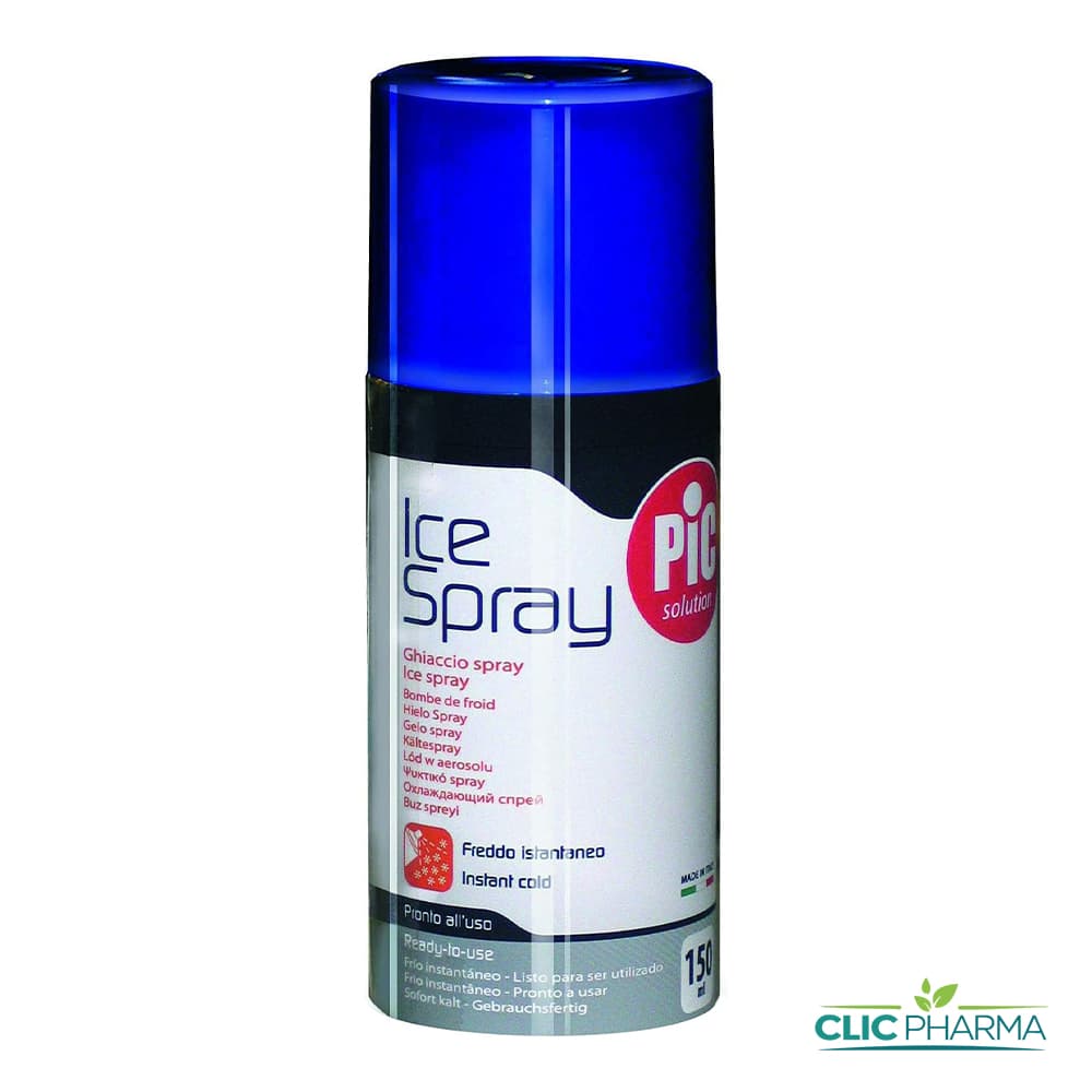PIC SOLUTION ICE SPRAY BOMBE DE FROID SPRAY GLACE 150ML