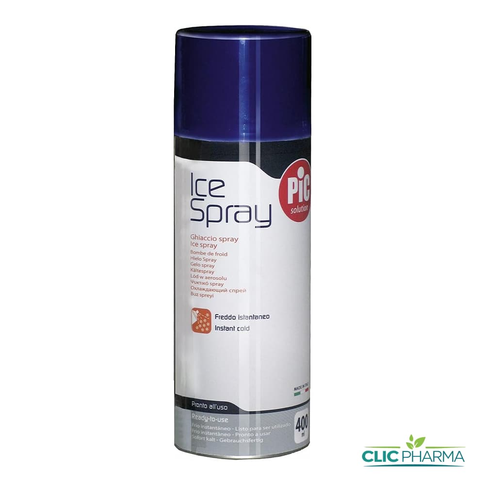 PIC SOLUTION ICE SPRAY BOMBE DE FROID SPRAY GLACE 400ML