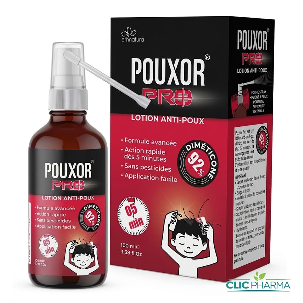 POUXOR PRO LOTION SPRAY 92 DIMETICONE 100ML