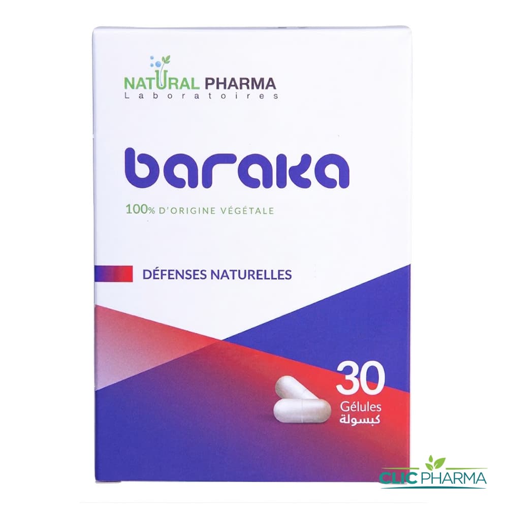 NATURAL PHARMA BARAKA (30 GELULES)