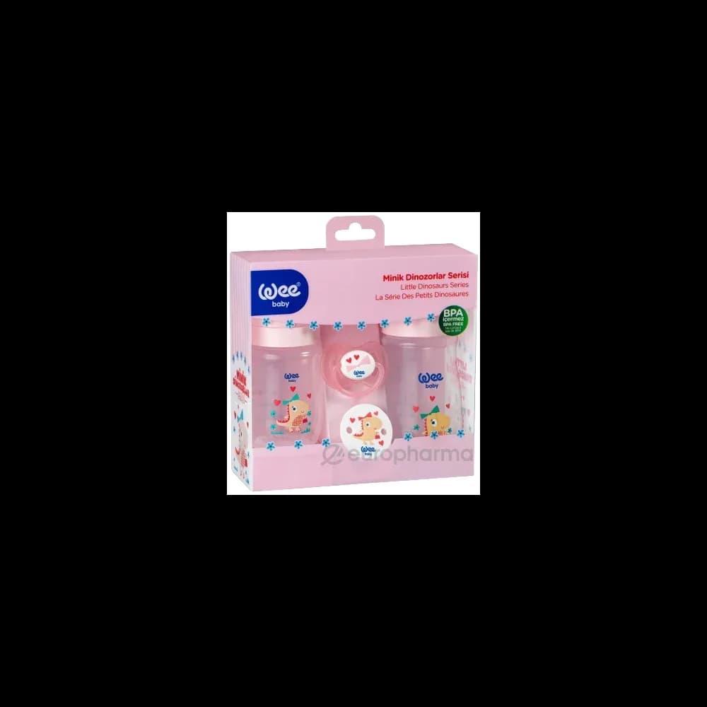 WEE BABY COFFRET FILLE LITTLE DINOSAURS SERIES FILLE