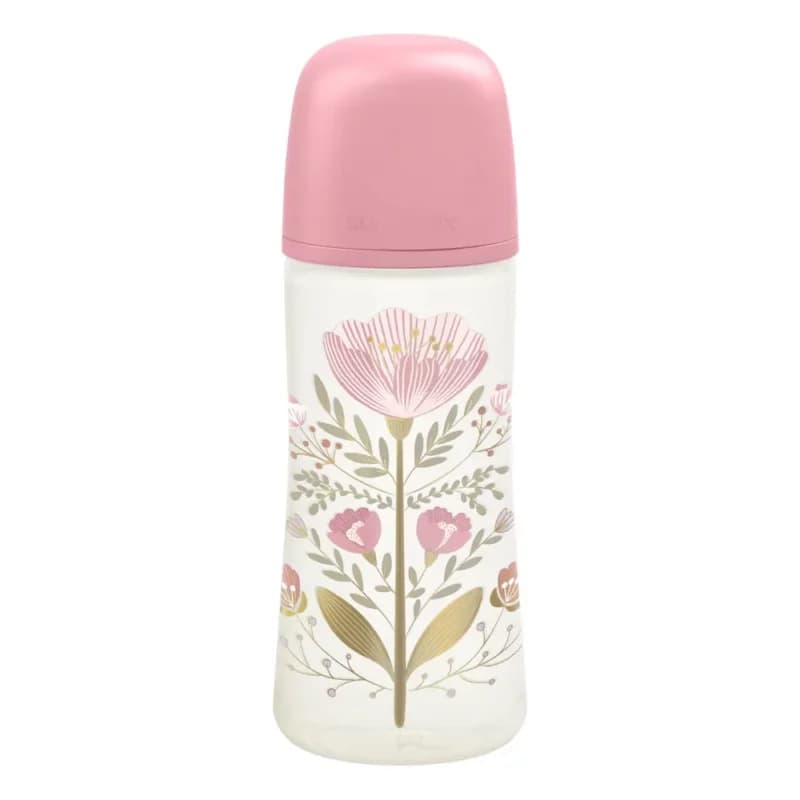 Biberon Gold Édition 6 mois et plus 330 ml Rose – Suavinex