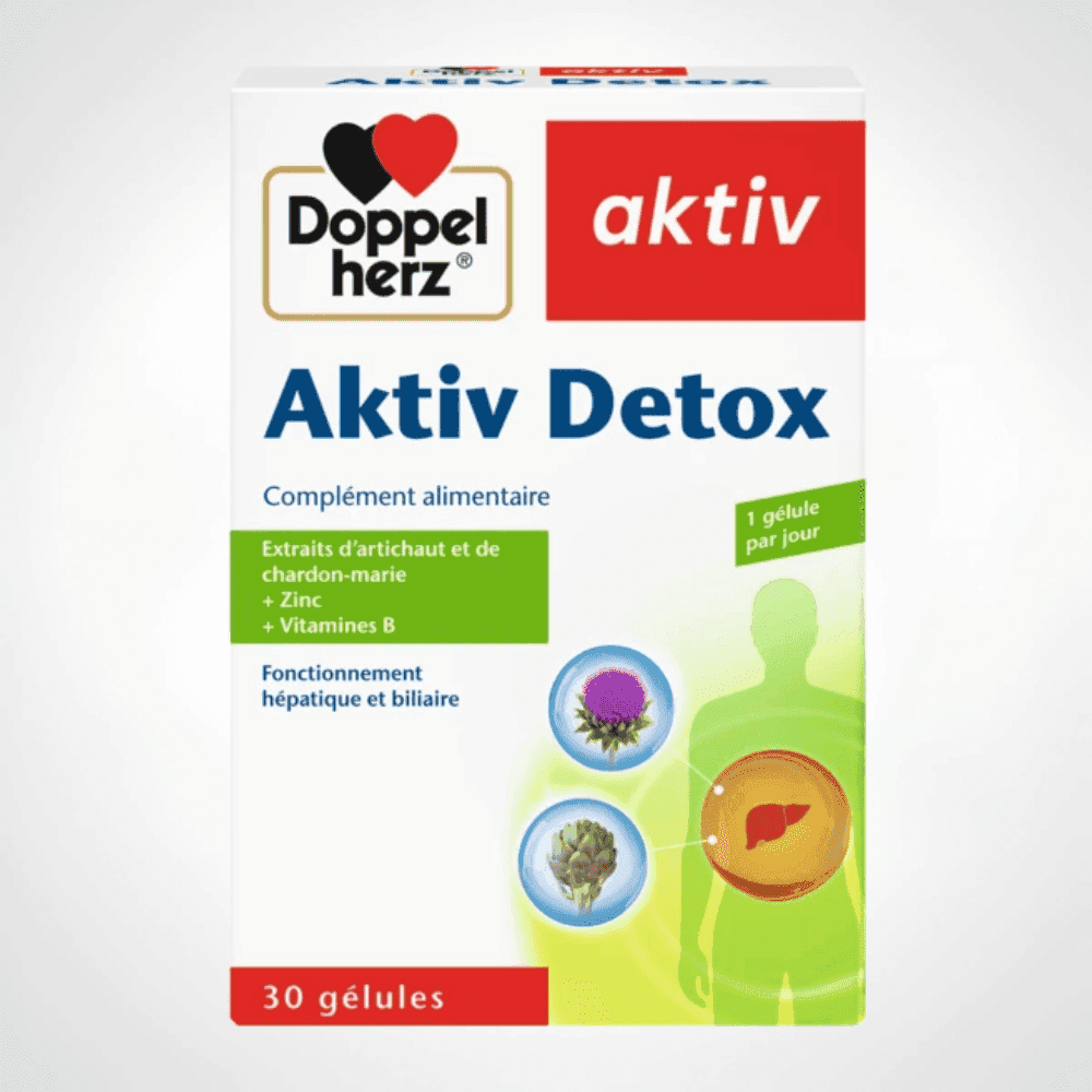 Aktiv Detox DOPPELHERZ 30 capsules