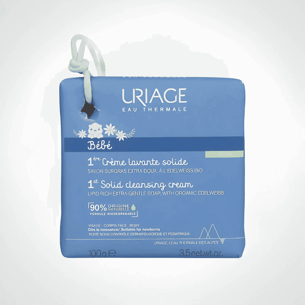 URIAGE BEBE 1ER CREME LAVANTE SOLIDE SAVON 100G