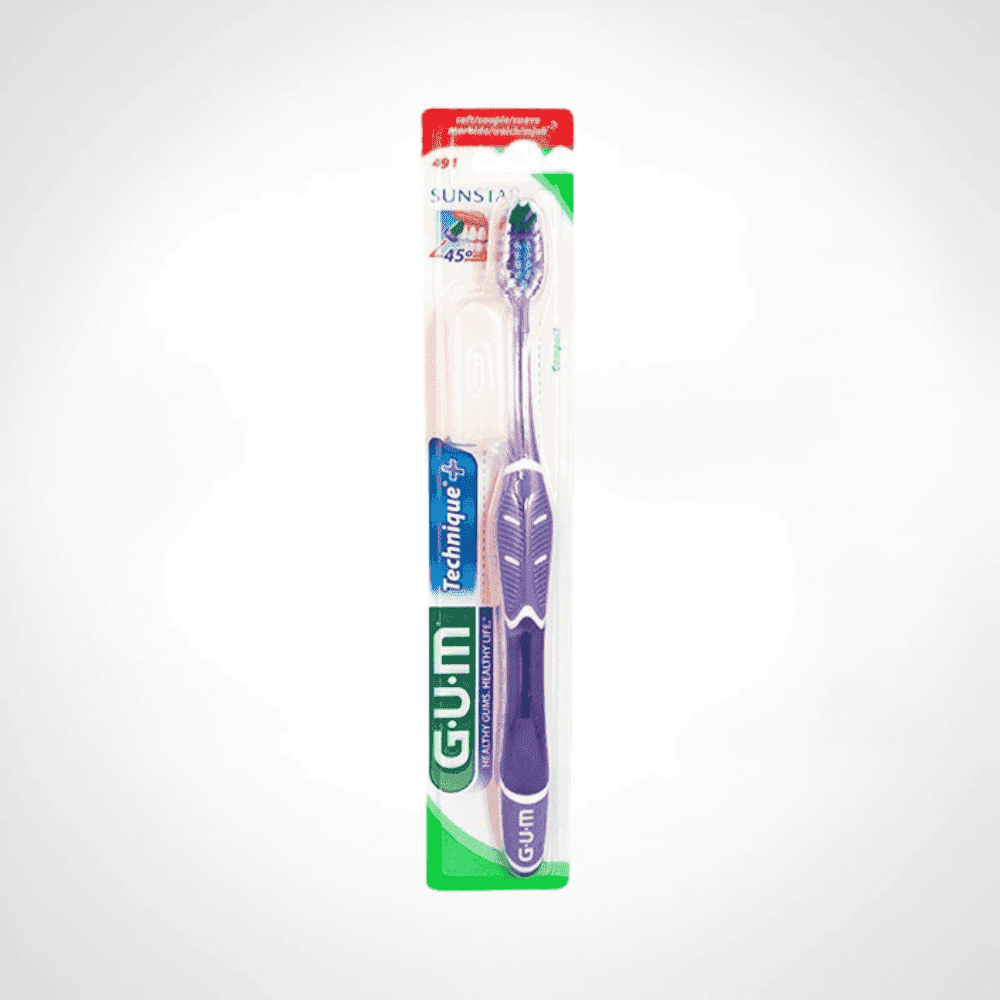 GUM BROSSE TECHNIQUE COMPACT SOUPLE 491