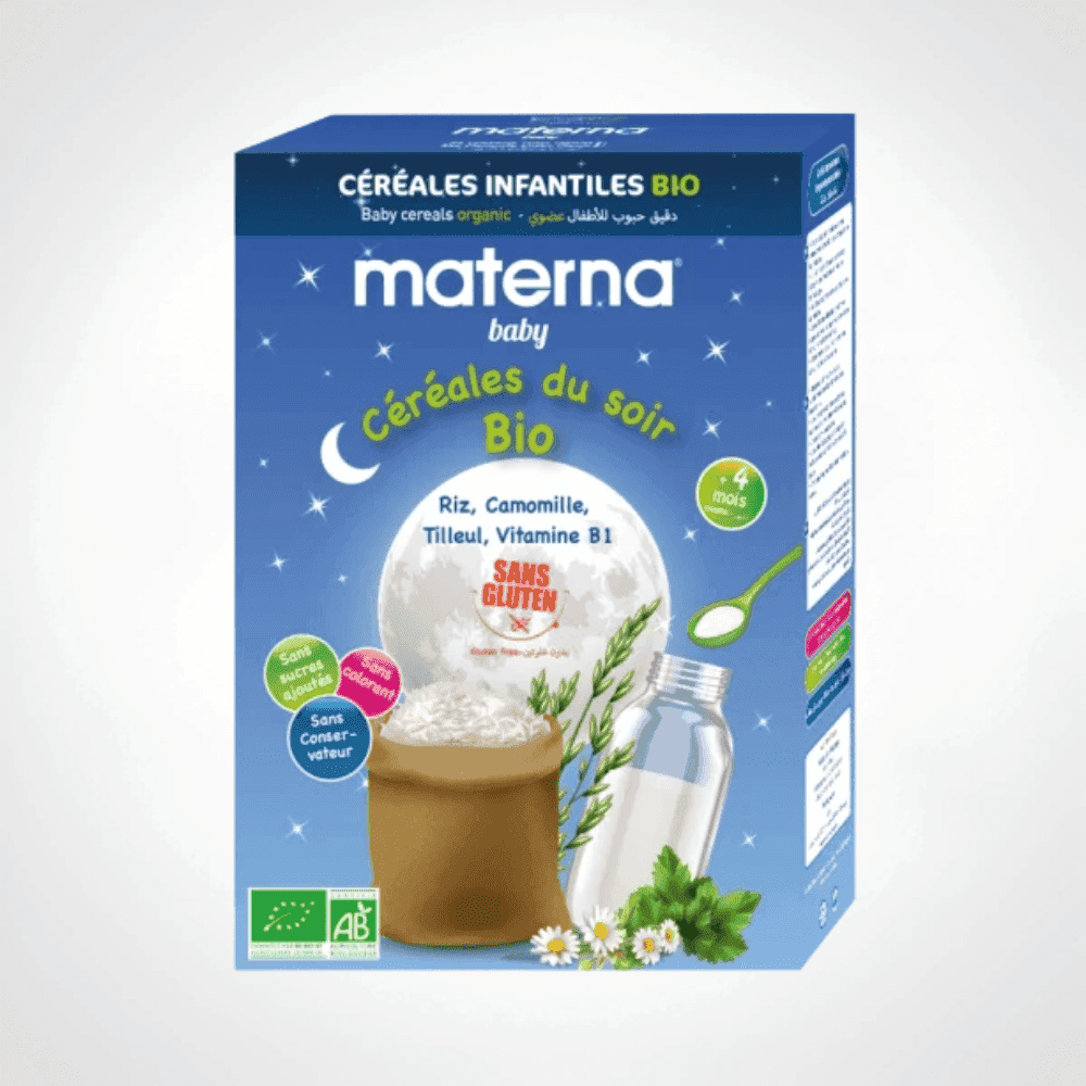 MATERNA FARINE BIO CEREALES 200G