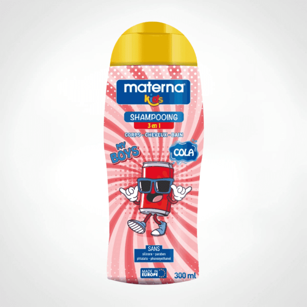 MATERNA KIDS SHAMPOOING 3EN1 BOYS COLA 300ML