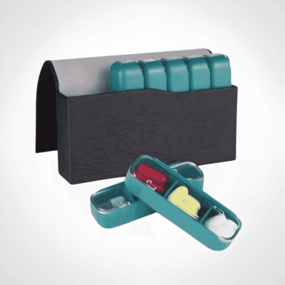 ANYCARE Pilulier Marron Semaine
