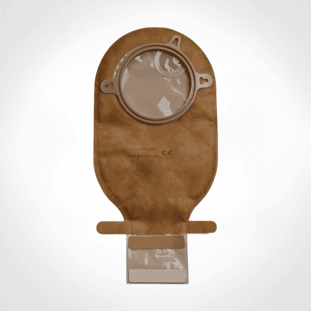 CONFORT POCHE COLOSTOMIE OPAQUE 2 PIECES