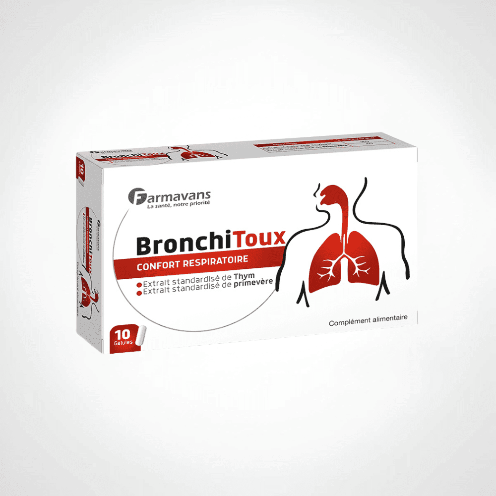BRONCHITOUX TOUX GRASSE 10 GELULES