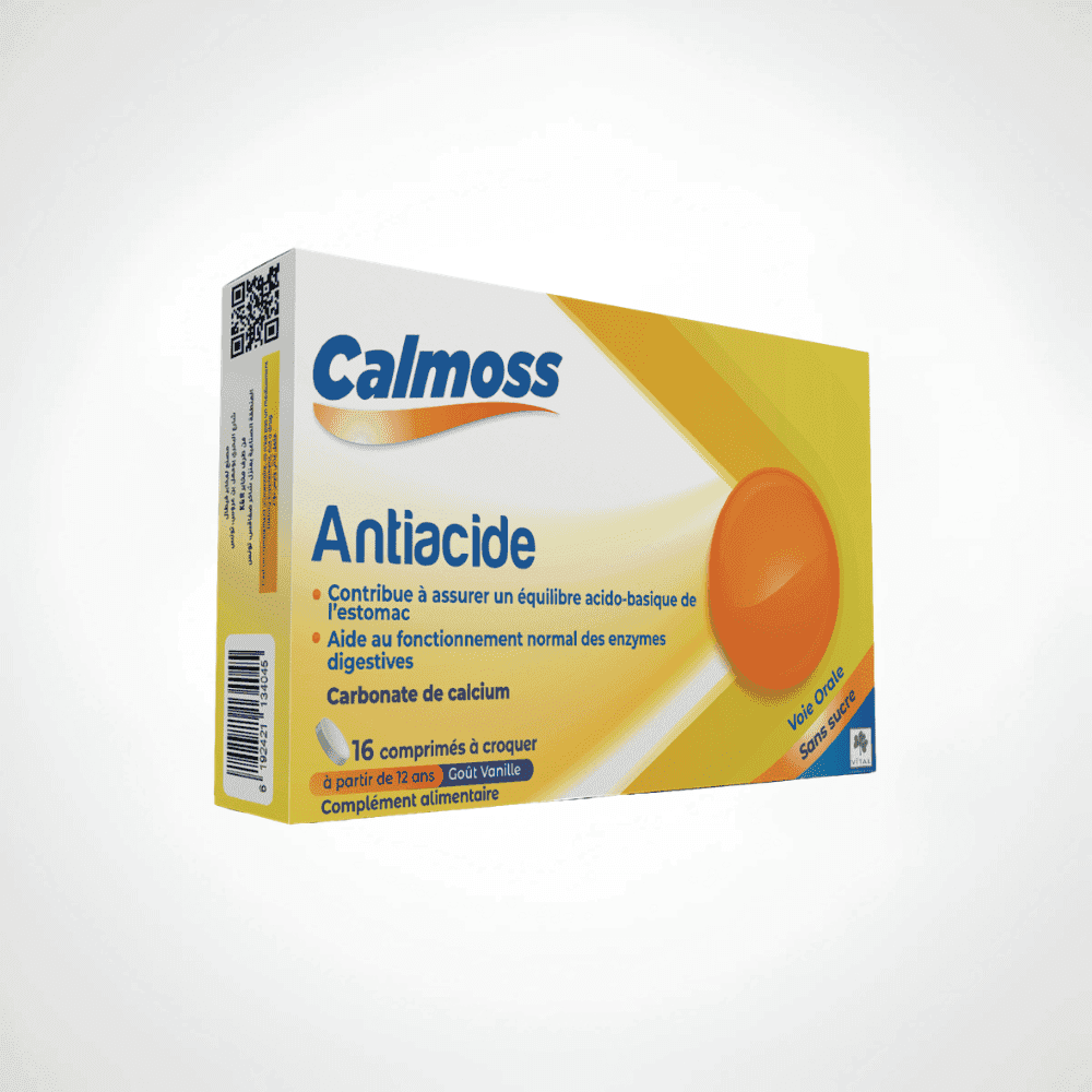 CALMOSS ANTIACID 16 COMPRIMES