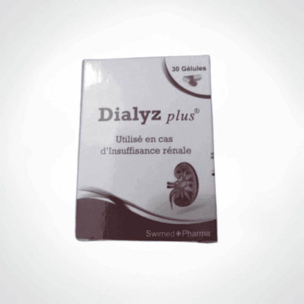 DIALYZ PLUS 30 GELULES 500MG