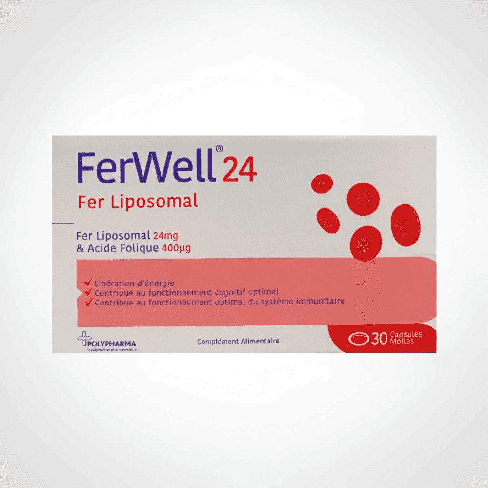 FERWELL 24 FER LIPOSOMAL 30 CAPSULES