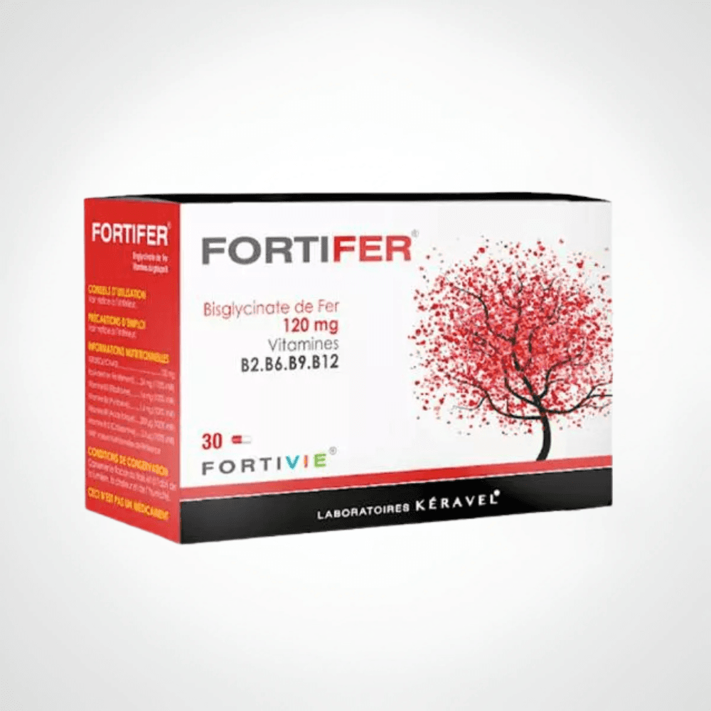 FORTIFER BISGLYCINATE FER 120MG 30 GELULES