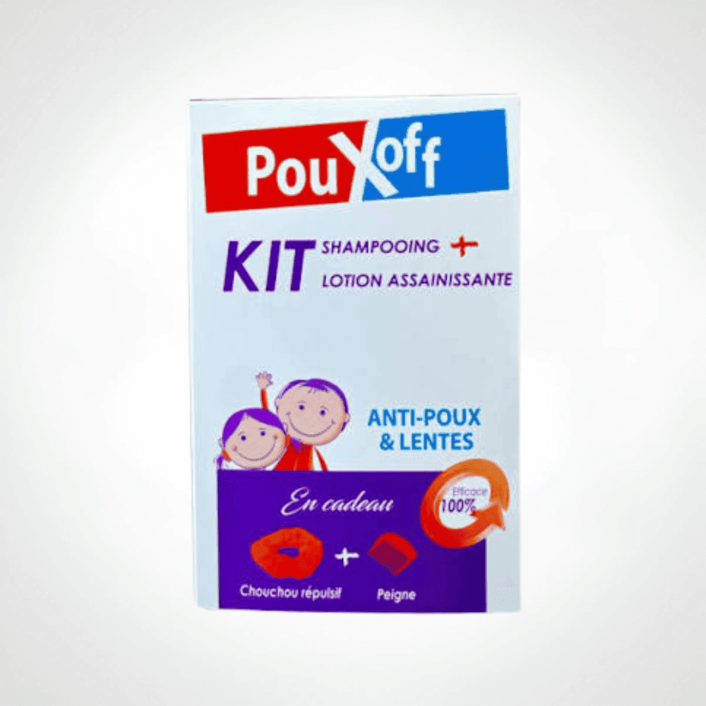 POUXOFF KIT LOTION + SHAMPOOING