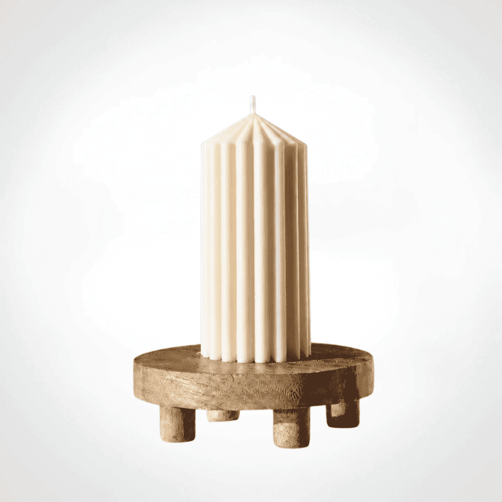 Bougie Éclat Sculpté 15cm