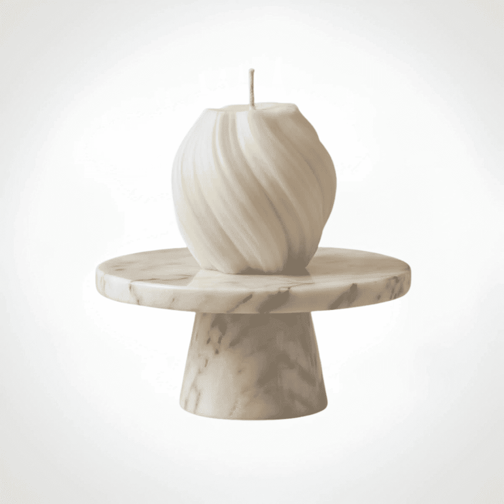 Bougie Élégance Spirale 9cm