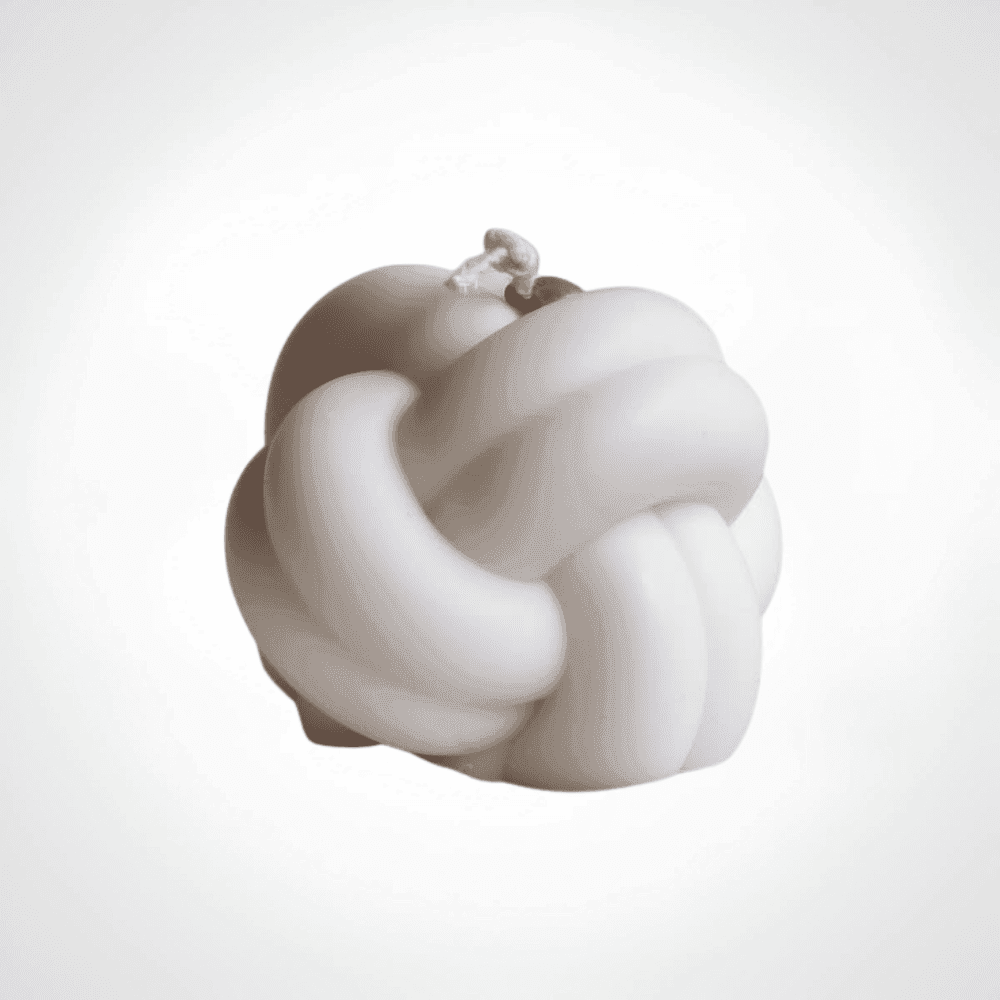 Bougie Nœud Doux 9cm