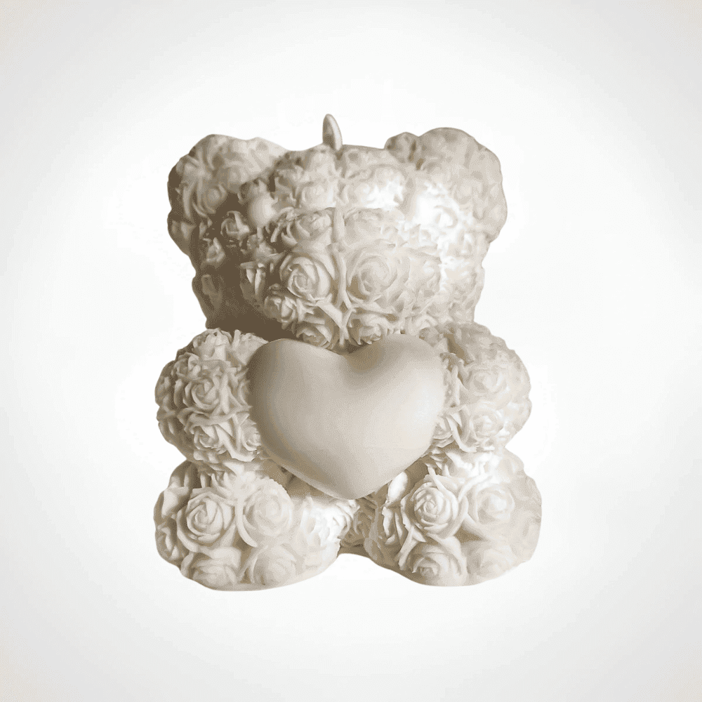 Bougie Ours d’Amour 13cm