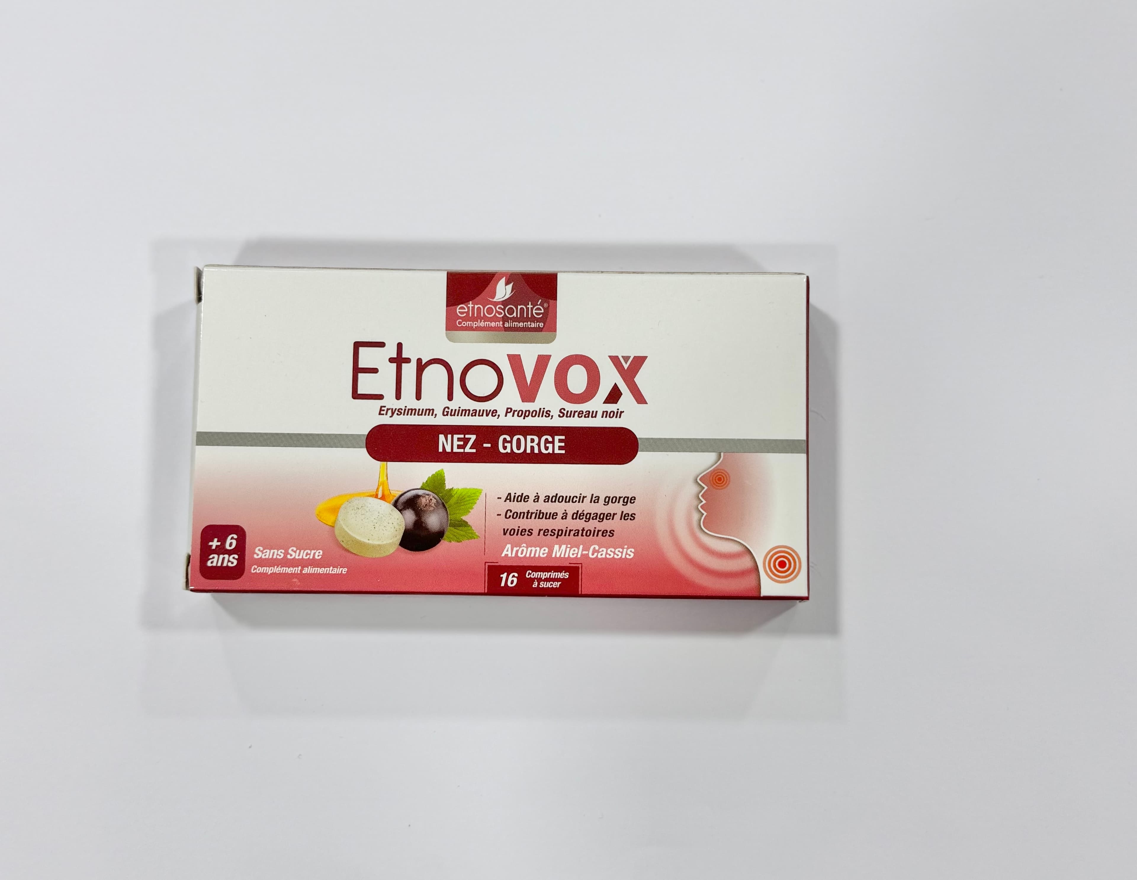 Etnovox Miel Cassis Nez Corge BT 16