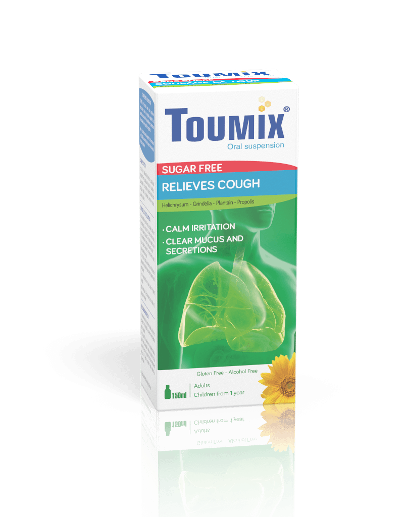 Toumix sans Sucre Soulage la Toux 150ML