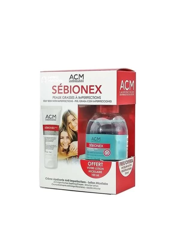 ACM Coffret Sebionex Trio+lotion Micellaire