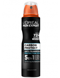 DÉODORANT SPRAY 5EN1 CARBON PROTECT 72H MEN EXPERT 150ML
