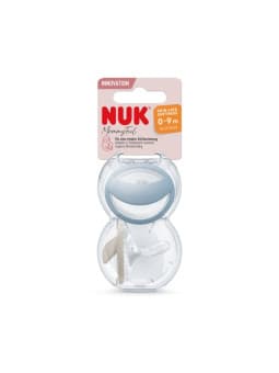 NUK 2 SUCETTES MOMMY FEEL 0-9M