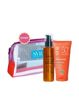 SVR BLUR SPF50+ + APOTHICA HUILE BRONZANTE + TROUSSE OFFERTE