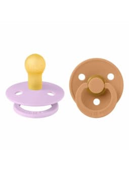 BIBS NATURAL RUBBER Lot de 2 Taille 1 (0+ mois)