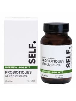 Self Nutricare PROBIOTIQUES & Prebiotiques 60 Gelules