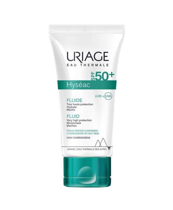 Uriage Hyséac Fluide Solaire SPF50+ Peaux Grasses et Mixtes