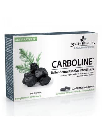 3 Chênes Carboline Ballonnements et Gaz