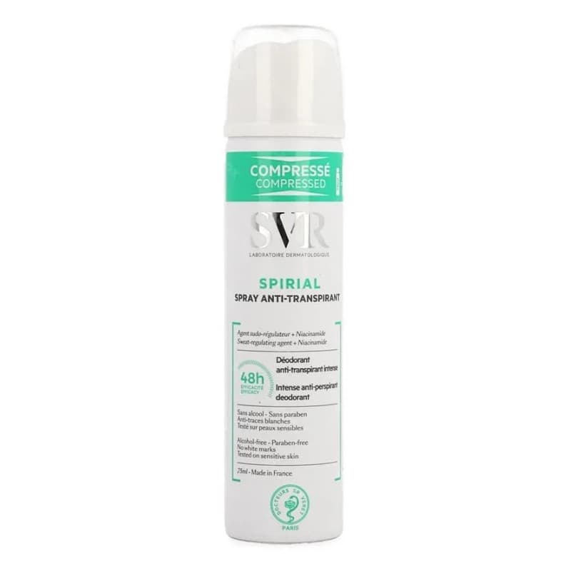 SVR SPIRIAL DÉO SPRAY Anti-Transpirant 48H 75 ML