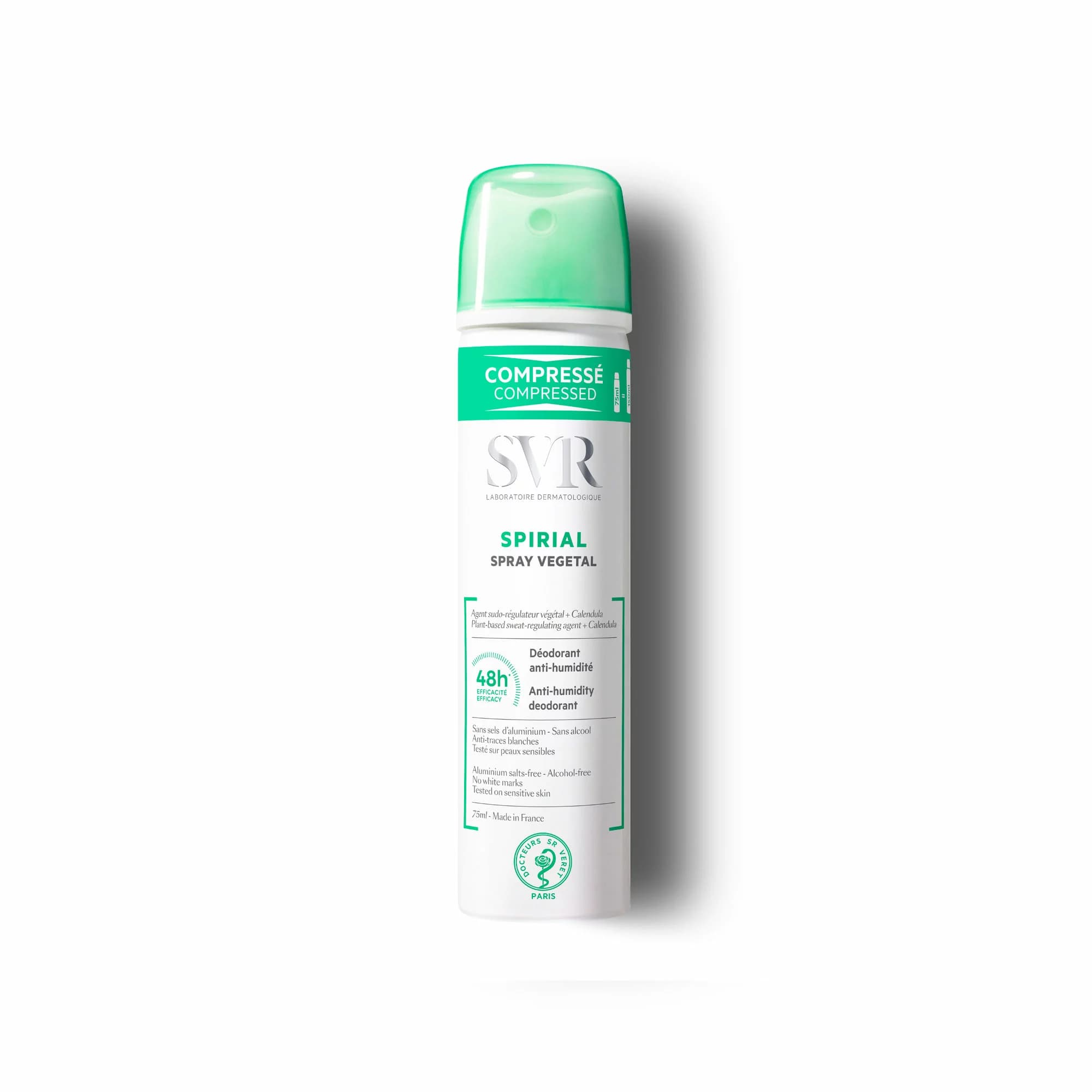 SVR SPIRIAL VEGETAL DEO SPRAY 48H 75ML