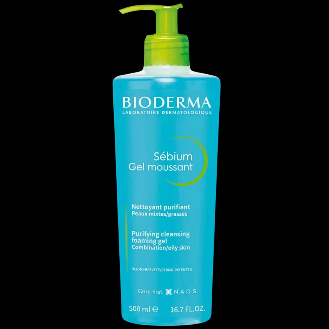 BIODERMA SEBIUM GEL MOUSSANT PMG POMPE 500ML
