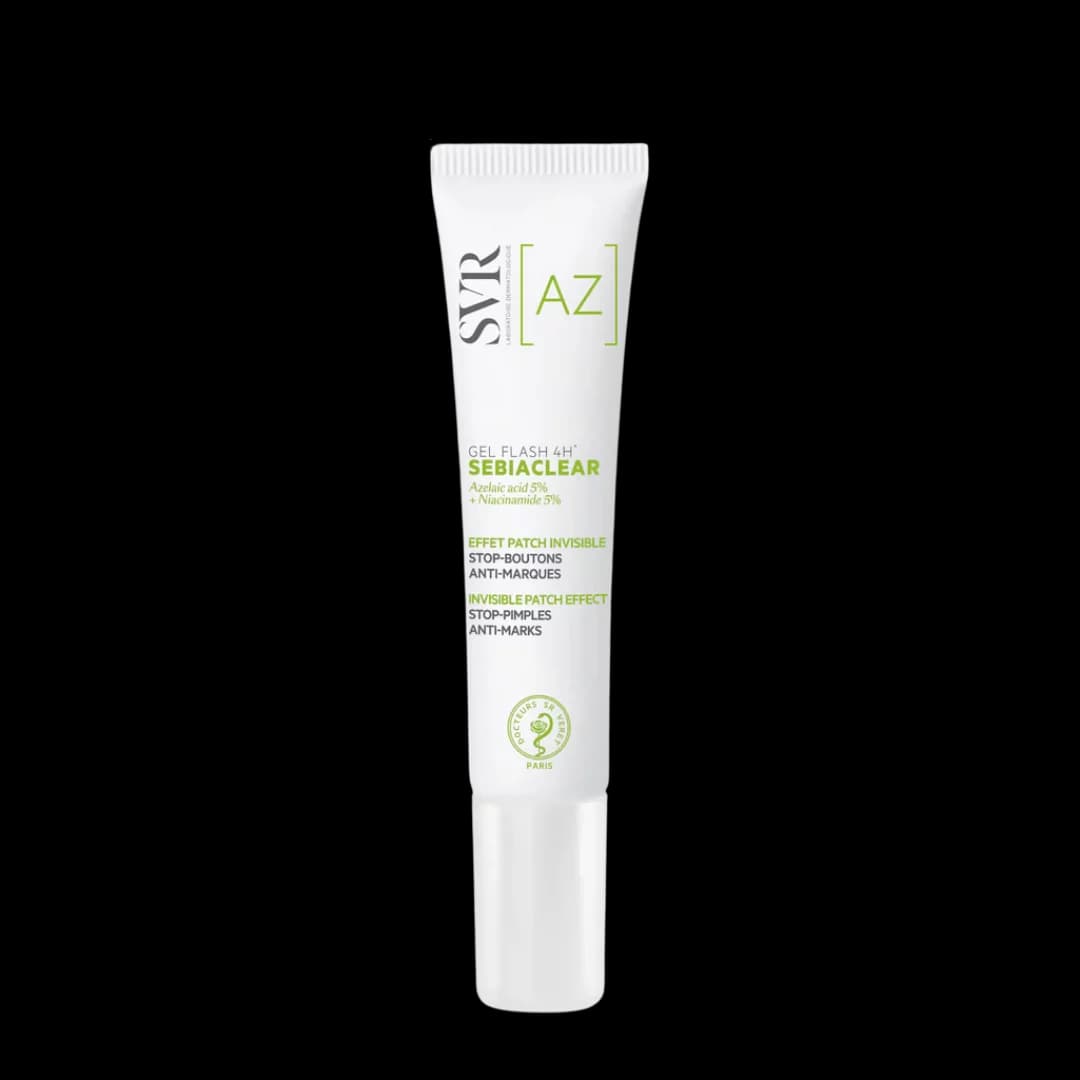 SVR SEBIACLEAR GEL FLASH 4H STOP BOUTONS 15ML