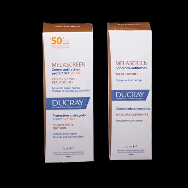 Ducray Melascreen Concentré Anti Tache Éclat + Écran Crème à 25%