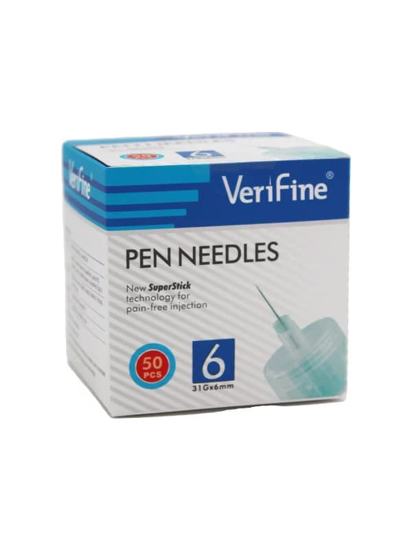 Verifine Aiguille Stylo 31G*6 Boîte de 50