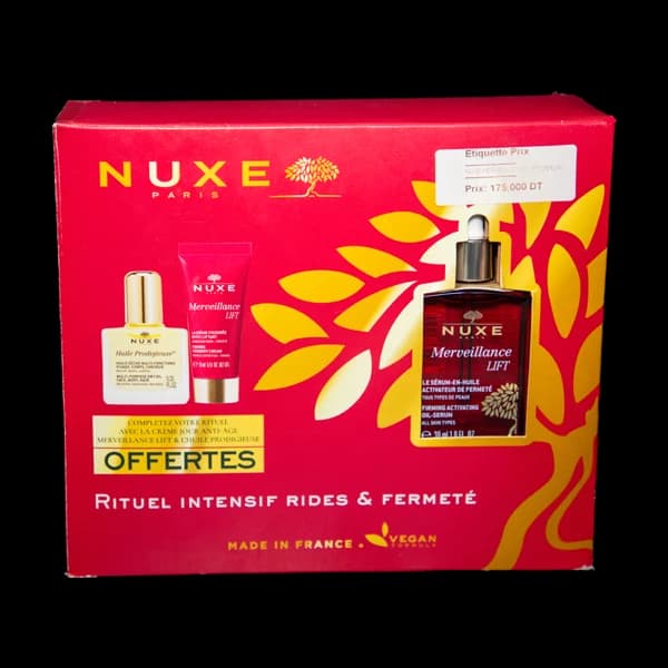 NUXE COFFRET RITUEL INTENSIF RIDES ET FERMETE