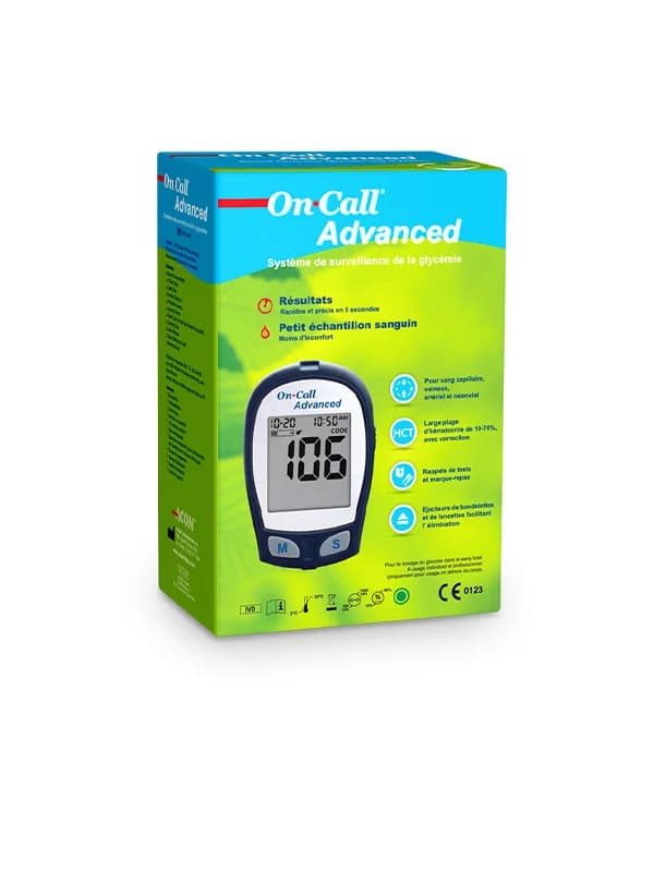 ON CALL ADVANCED GLUCOMETRE