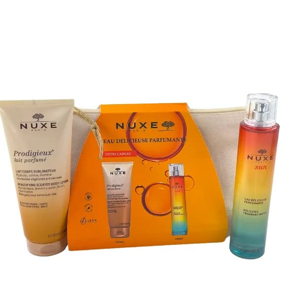 NUXE SUN EAU DELICIEUSE PARFUMANTE 100ML+ LAIT PRODIGIEUX OFFERT