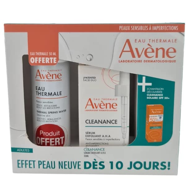 AVENE CLEANANCE SERUM EXFOLIANT AHA+(ETA 50ML+ ECHT 5ML)OFFERTS
