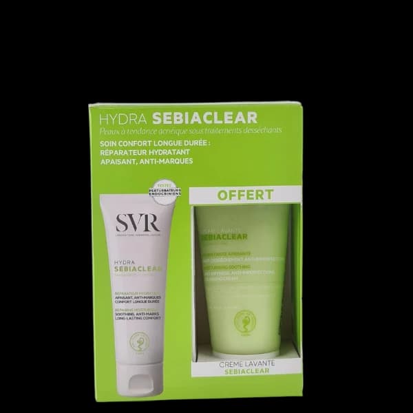 SVR SEBIACLEAR HYDRA 40ML + CREME LAVANTE 55ML OFFERTE