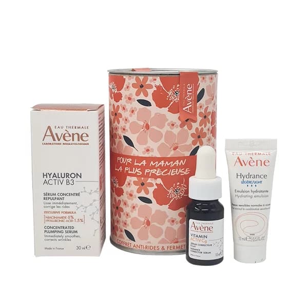 Avène Box Hyaluron Activ B3 Sérum 30 ml avec Crème 15 ml et Vitamine Cg 10 ml Offertes