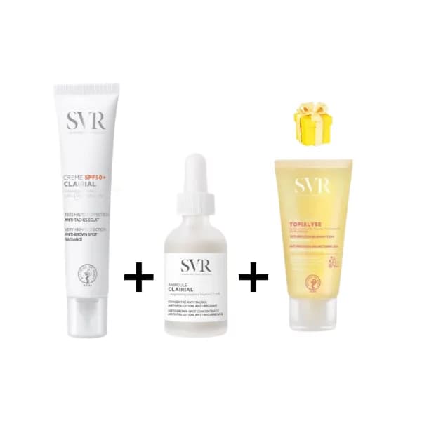 SVR AMPOULE CLAIRIAL ANTI-TACHE 30ML + ECRAN CLAIRIAL SPF50+50ML