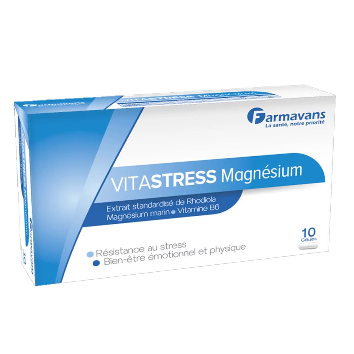 VITASTRESS MAGNÉSIUM 10 GÉLULES